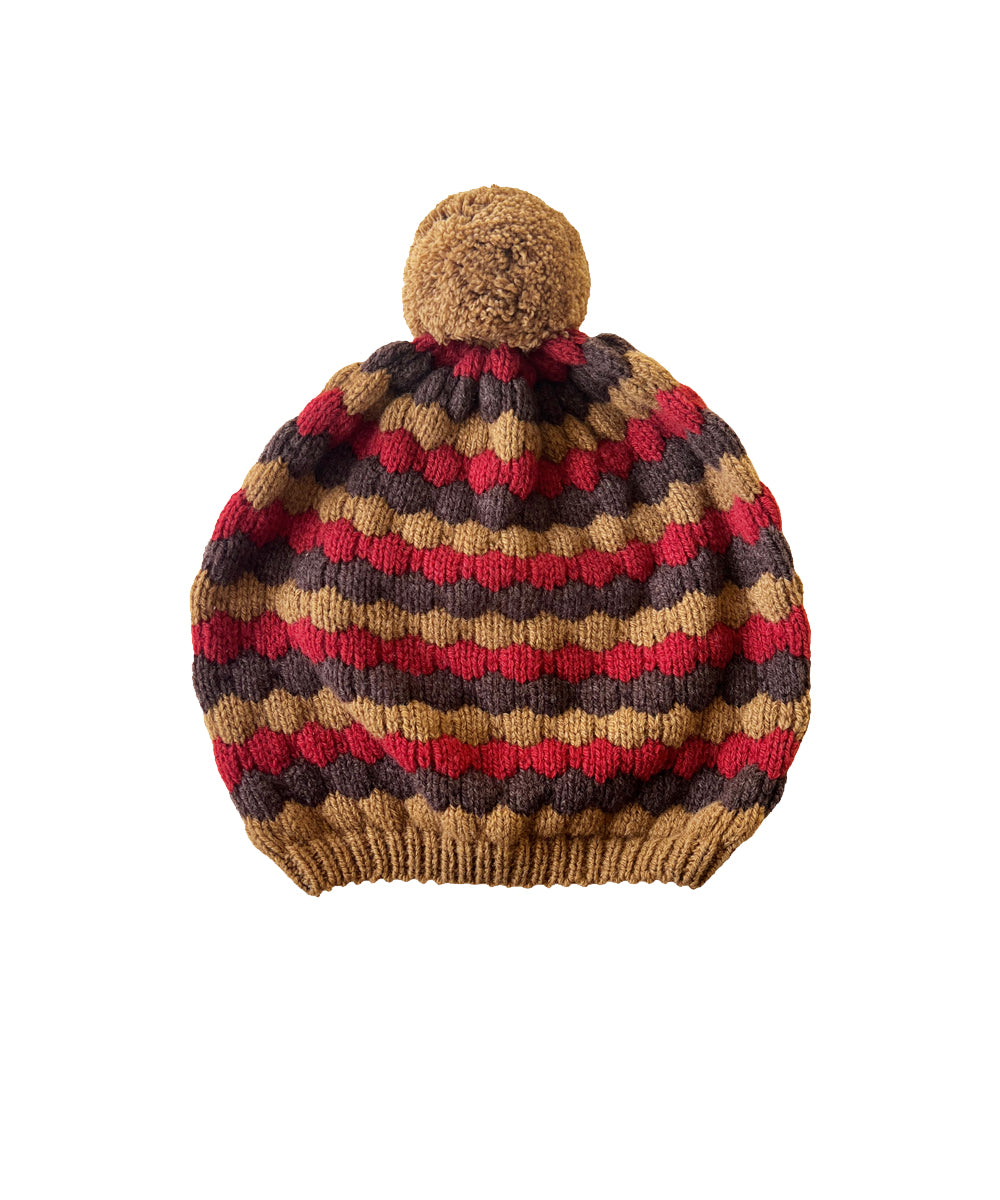 Bubble Beanie - Toffee - Child – MABLI