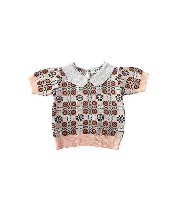 Picnic Tee - Blush  - Organic Cotton