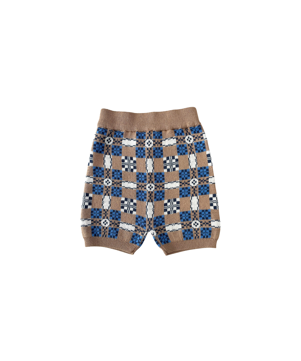 Picnic Shorts - Caramel  - Organic Cotton