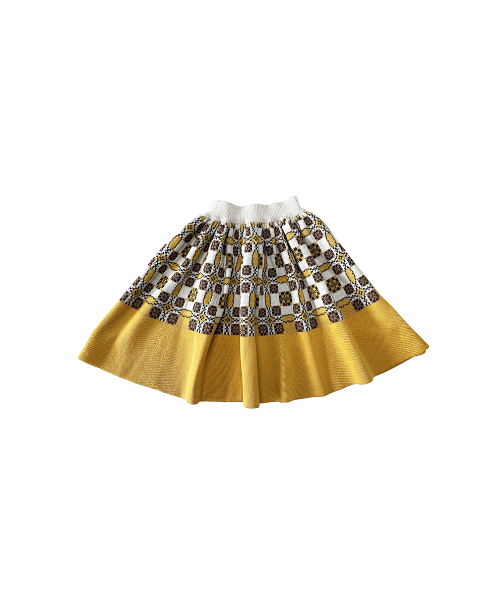 Picnic  Skirt - Latte  - Organic Cotton