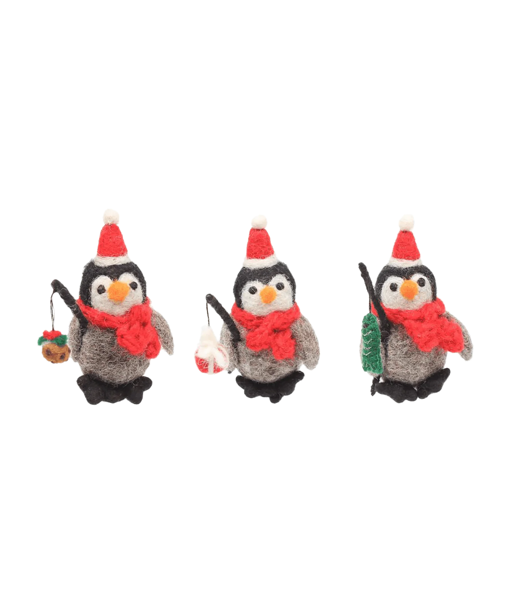 Amica Penguin Fishing Trio
