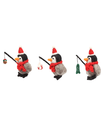 Amica Penguin Fishing Trio