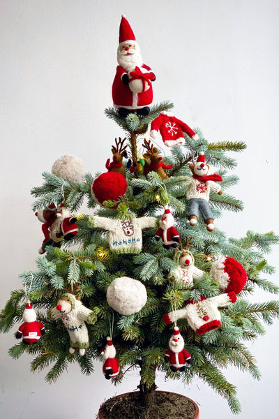 Amica Felt Santa Tree Topper