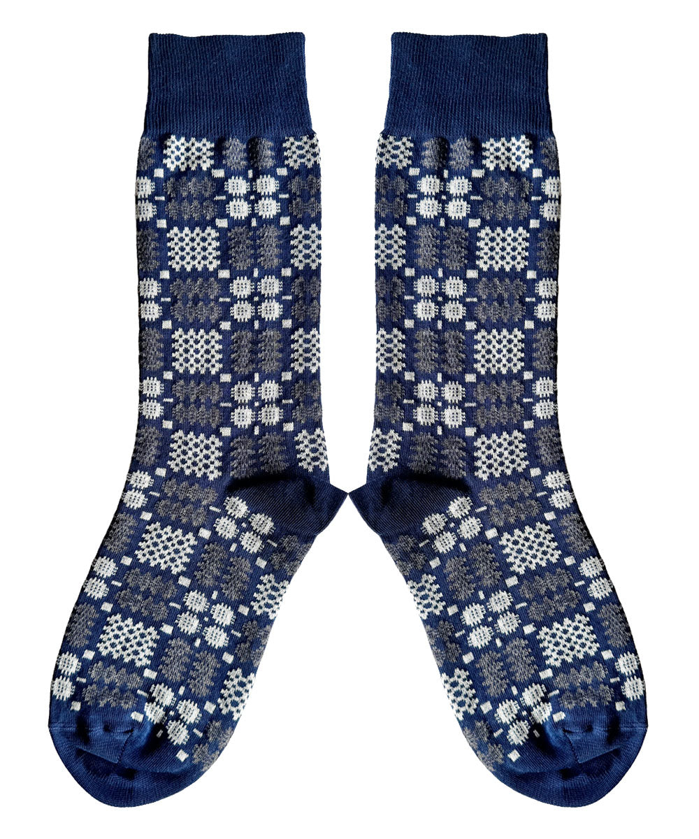 Carthen Socks - Marine Blue
