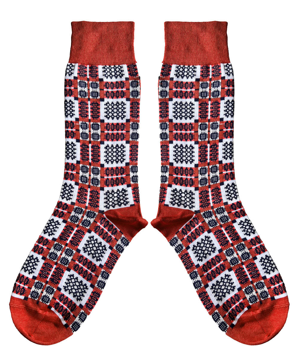 Caernarfon Socks - Brick