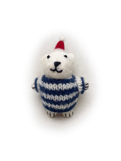 Amica Polar Bear in Jumper Trio