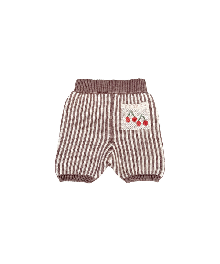 Shopping Shorts - Mocha  - Organic Cotton &amp; Cashmere