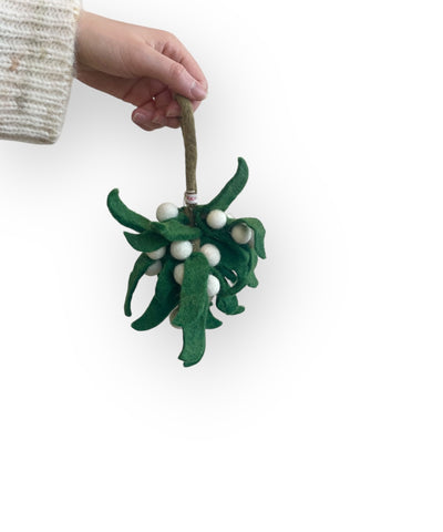 Amica Felt Mistletoe Sprig Decoration