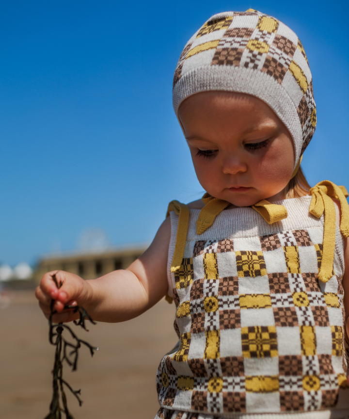 Picnic Vest - Latte  - Organic Cotton