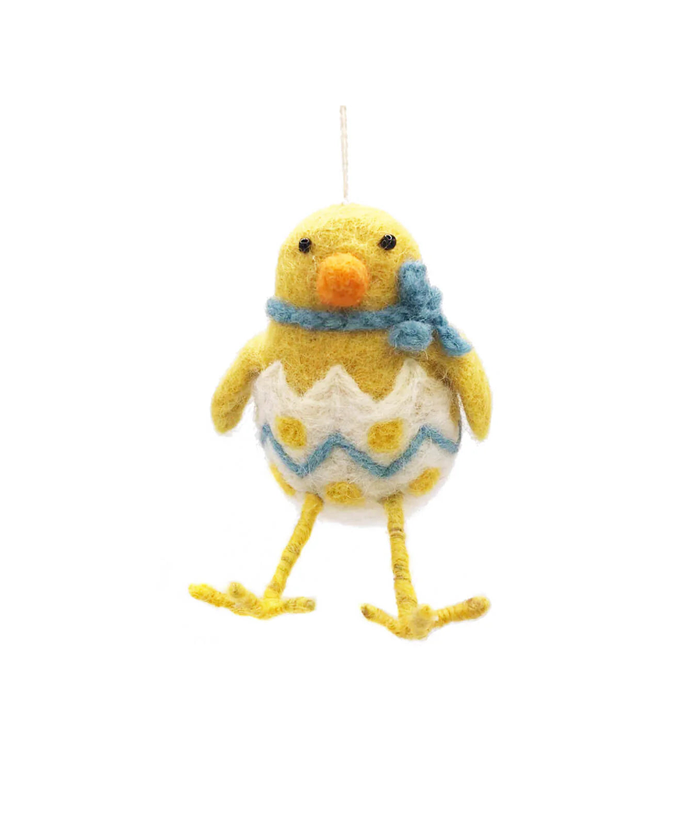 Amica Chick In An Egg Decoration