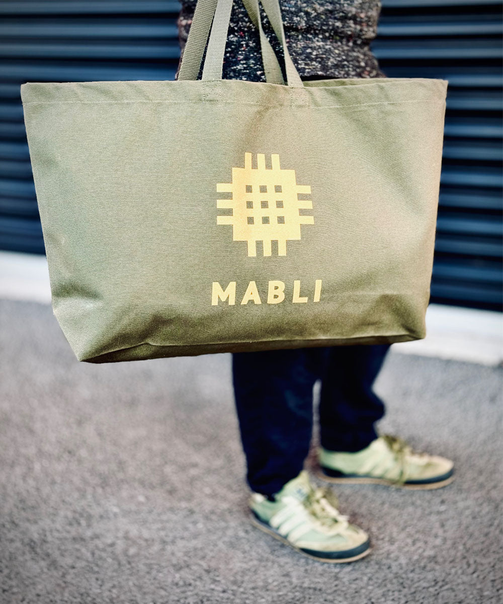 MABLI Big Shopper Tote Bag - Khaki