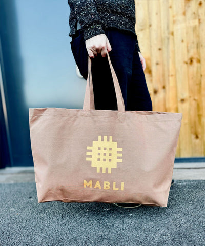 MABLI Big Shopper Tote Bag - Nutmeg