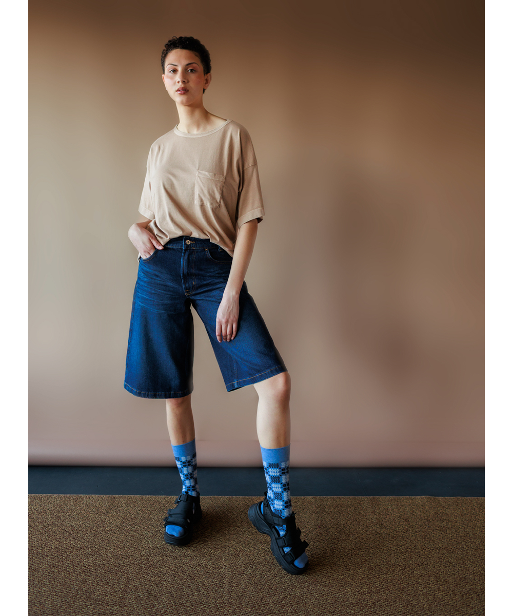 Carthen Socks - Chambray Blue