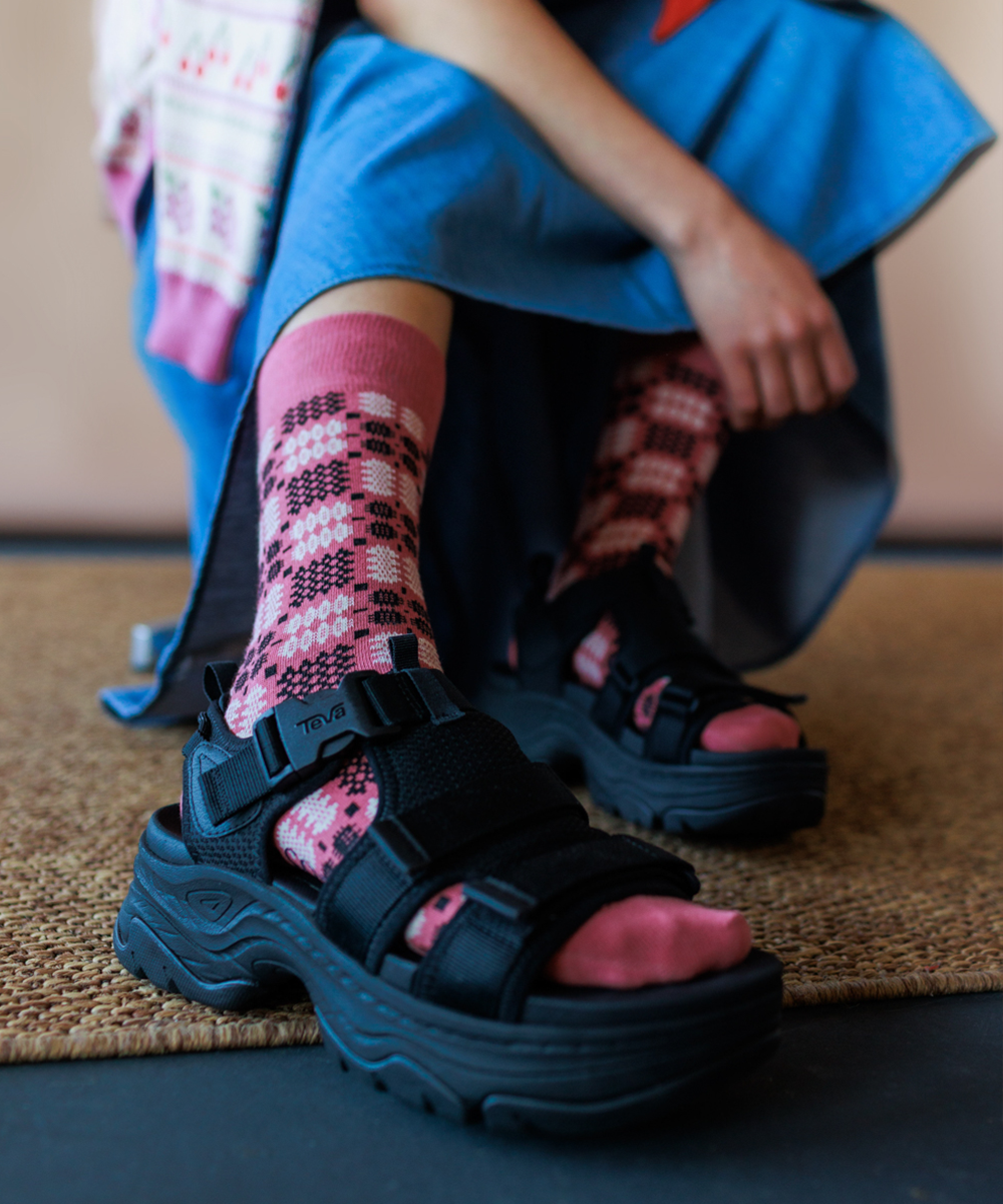 Carthen Socks - Peony