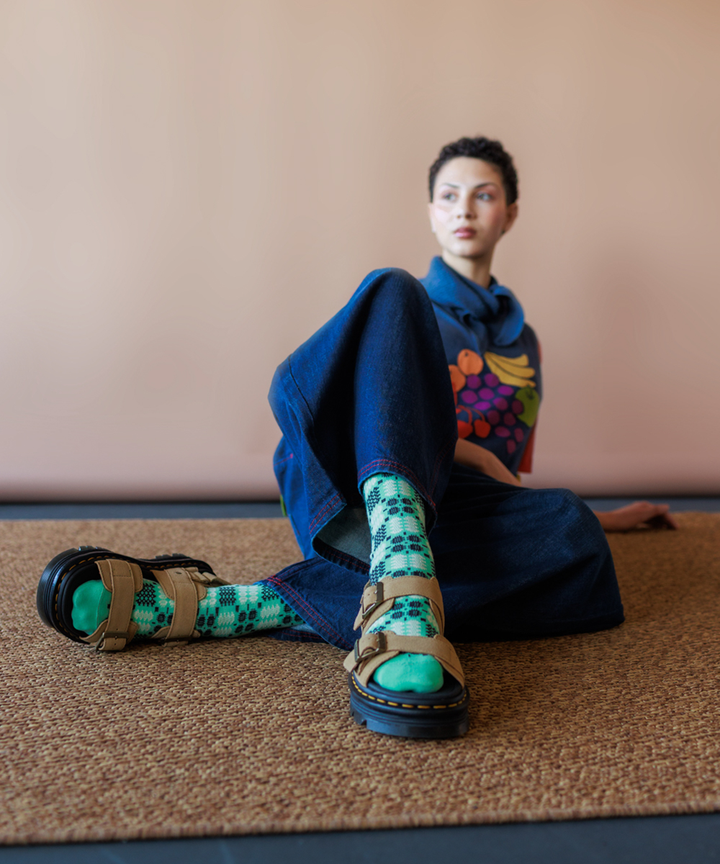 Carthen Socks - Turquoise