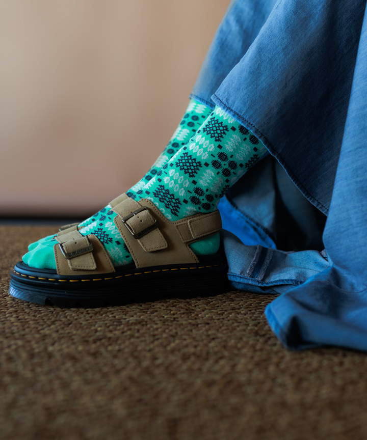 Carthen Socks - Turquoise