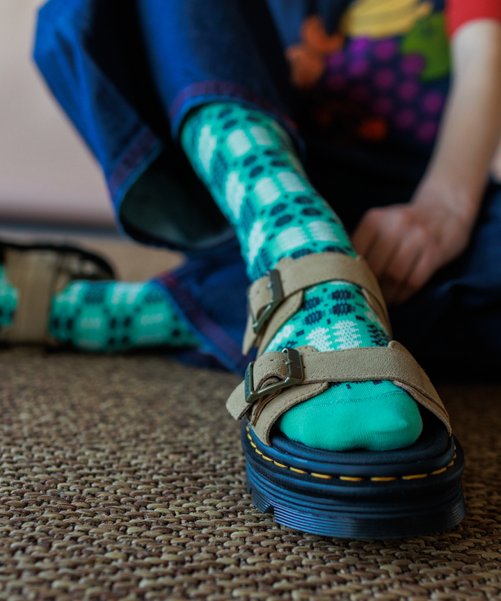 Carthen Socks - Turquoise