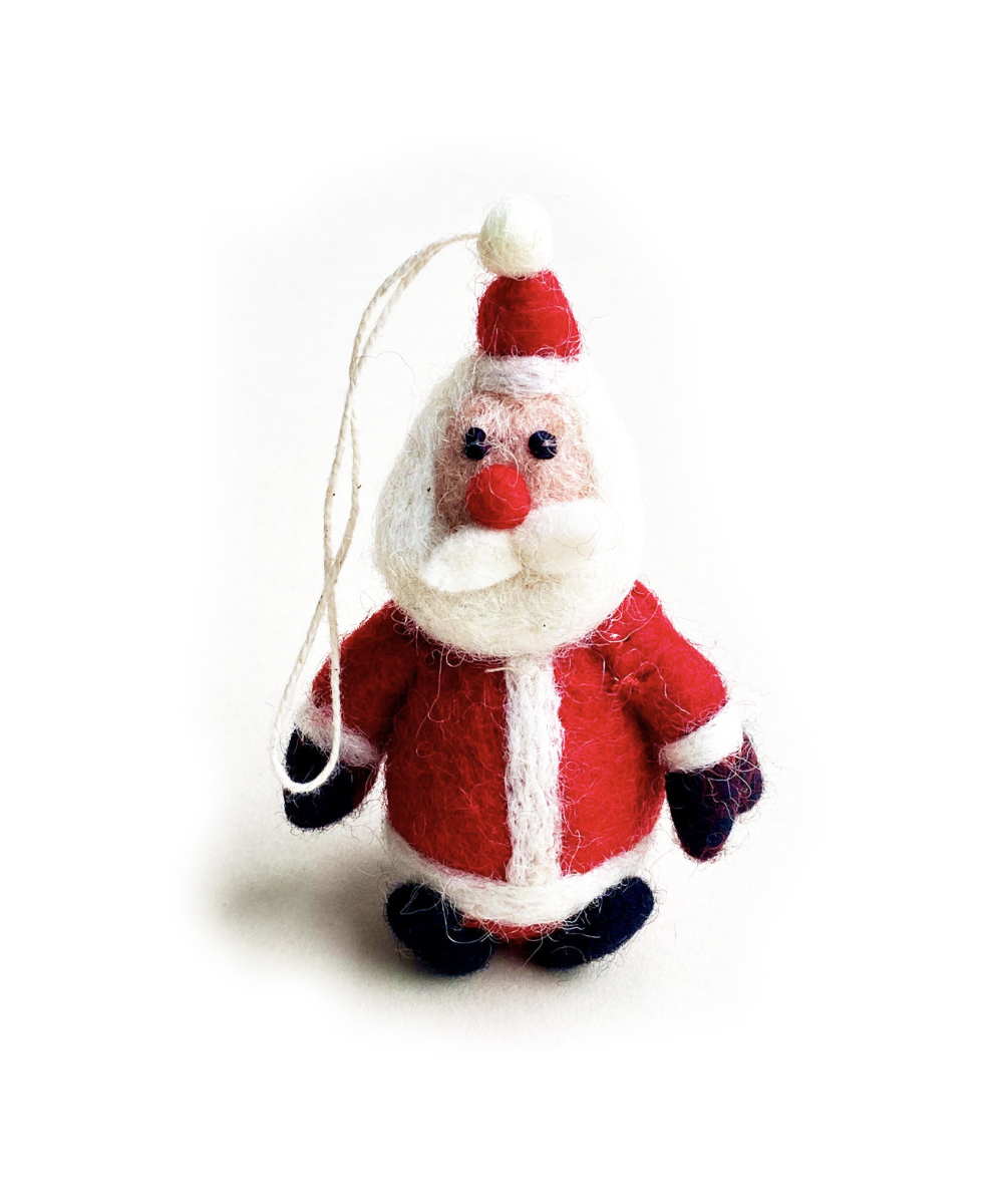 Amica Felt Mini Santa Decoration