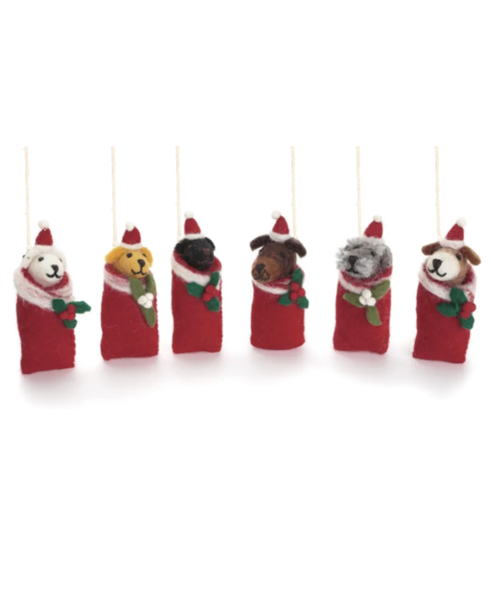Amica Swaddling Puppies Decorations