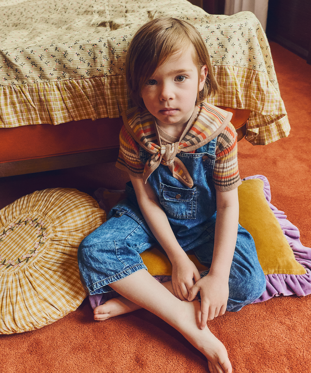 Caravan Tee - Coach Seat Stripe  - Organic Cotton