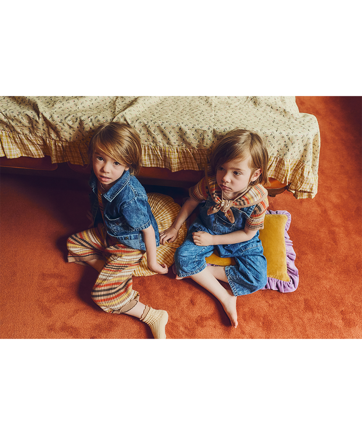 Caravan Necktie - Coach Seat Stripe  - Organic Cotton