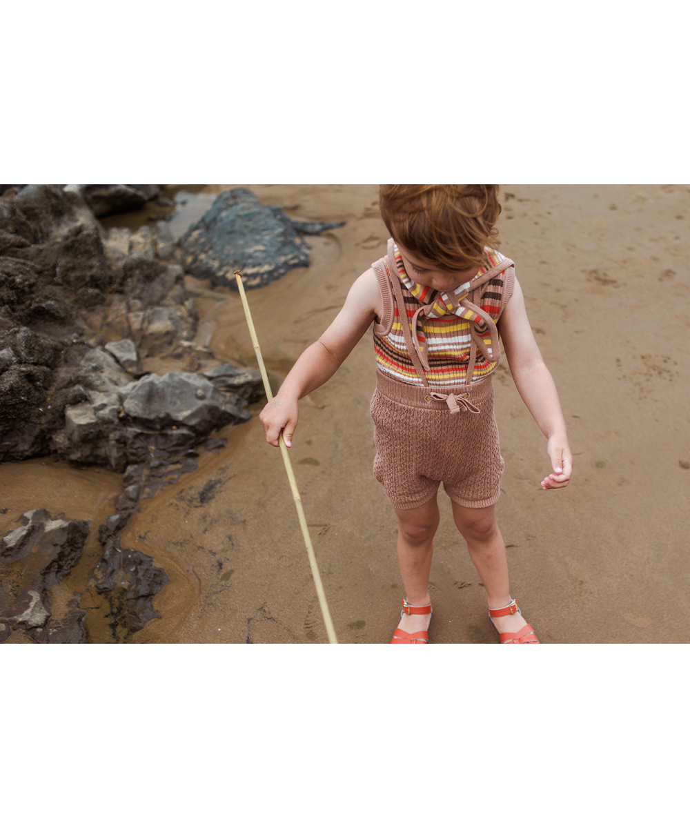 Tonnog Shorts - Portobello  - Organic Cotton