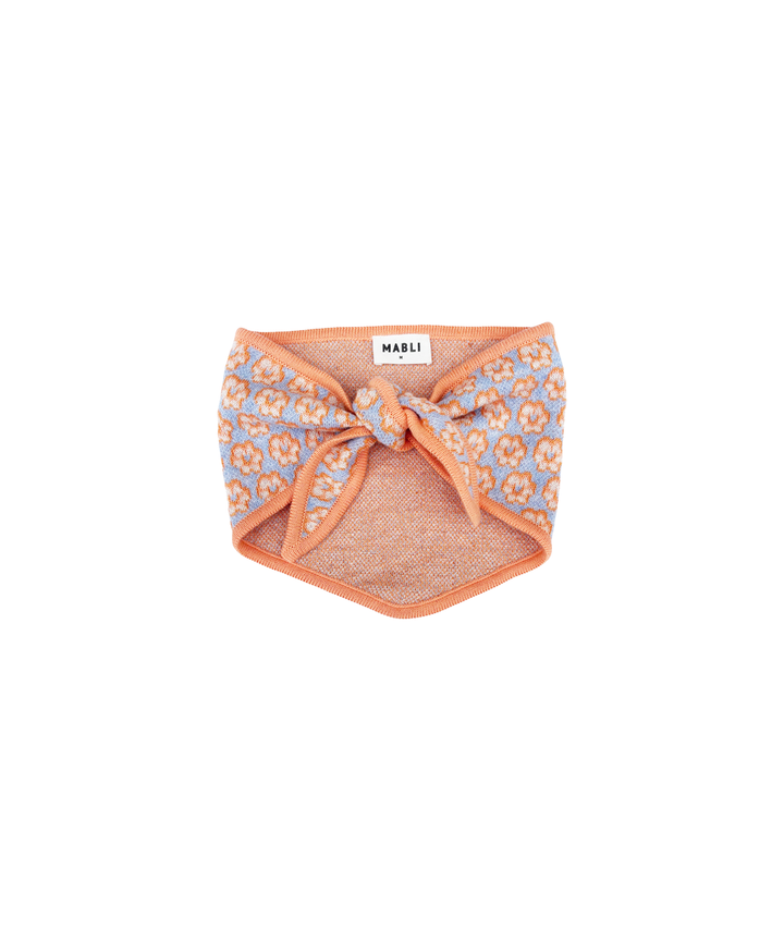 Donut Necktie - Light Chambray