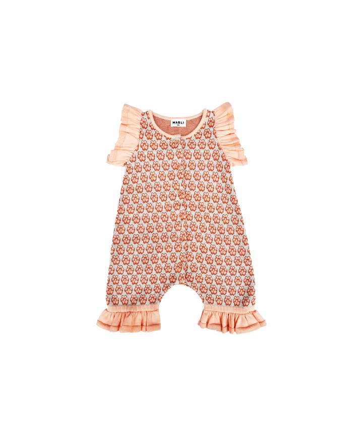 Donut Romper - Blush