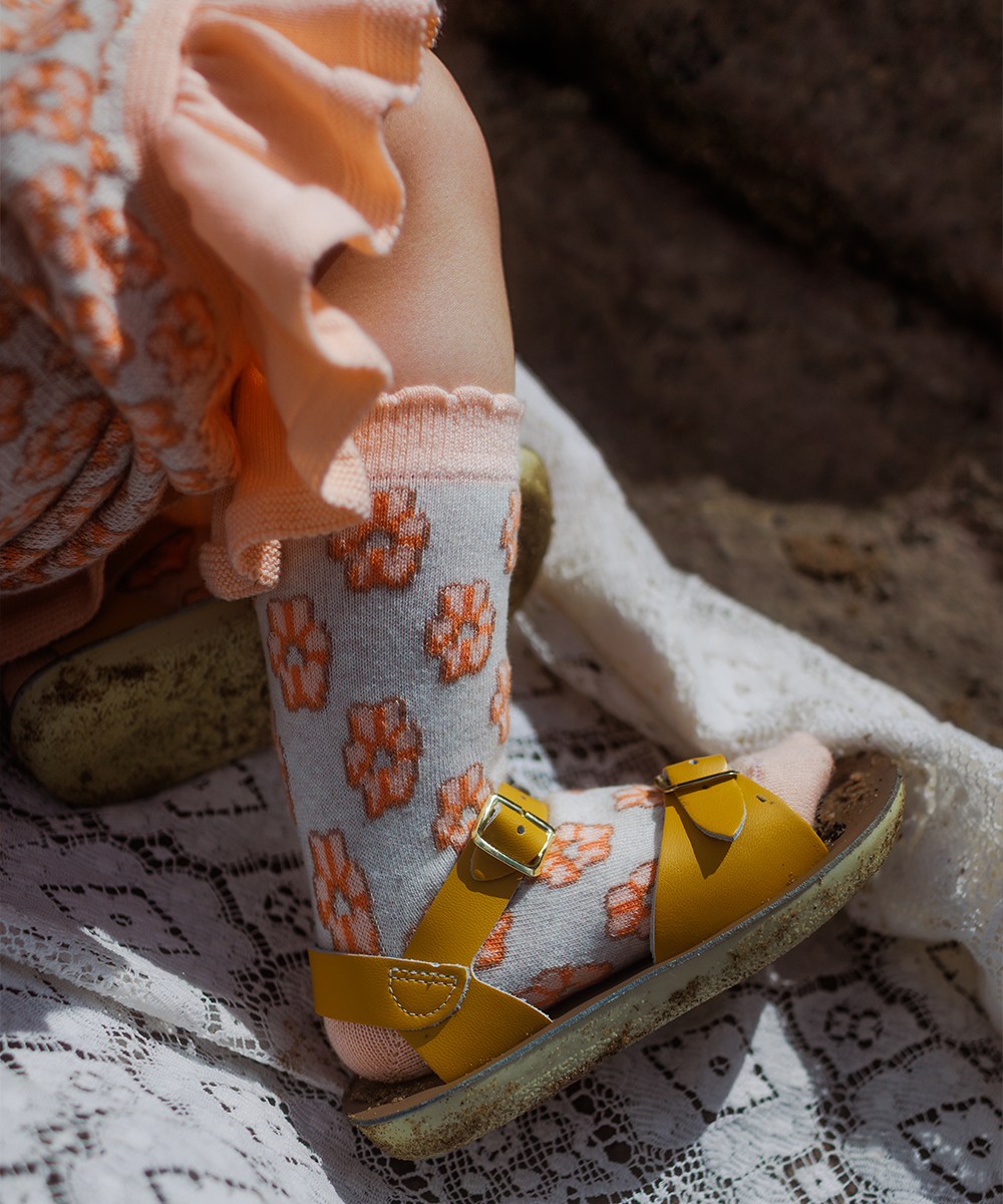 Donut Short Socks - Blush