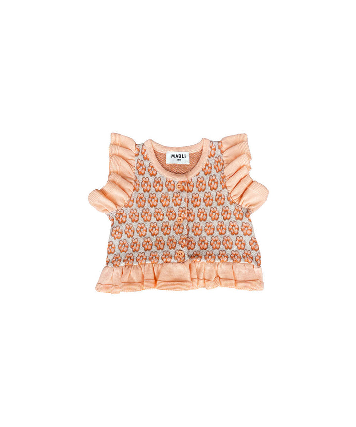 Donut Vest - Blush