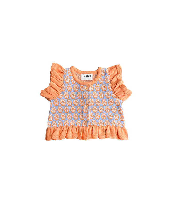 Donut Vest - Light Chambray