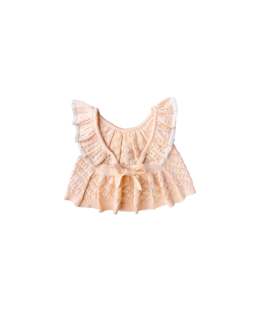 Elena Vest + Bloomers Set - Blush