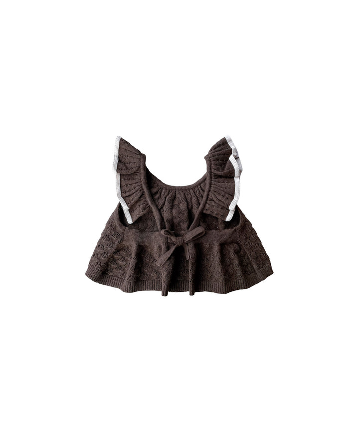 Elena Vest + Bloomers Set - Driftwood Melange