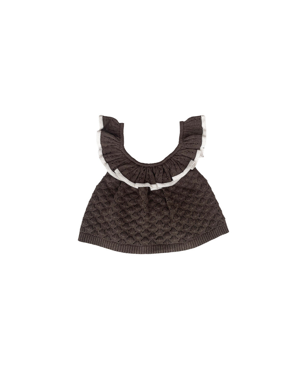 Elena Vest + Bloomers Set - Driftwood Melange
