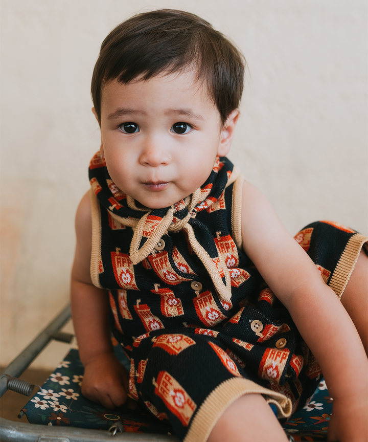 Juice Box Necktie - Red Apple