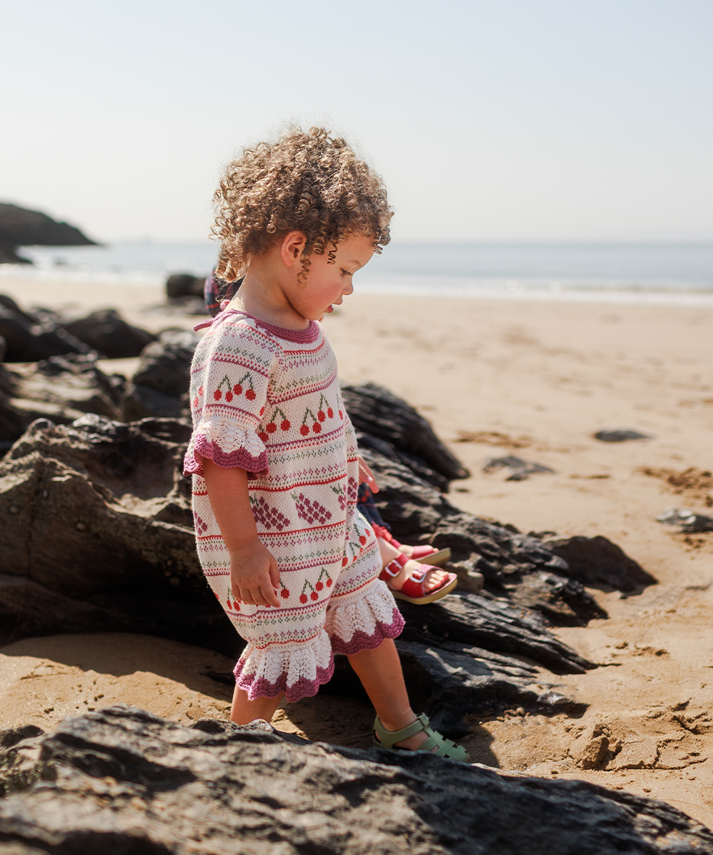 Mio Romper - Pearl  - Organic Cotton &amp; Cashmere