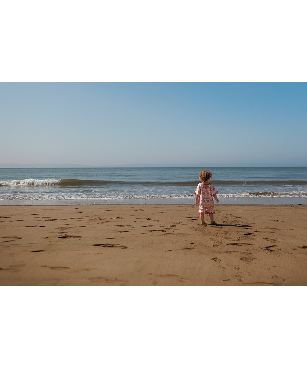 Mio Romper - Pearl  - Organic Cotton &amp; Cashmere