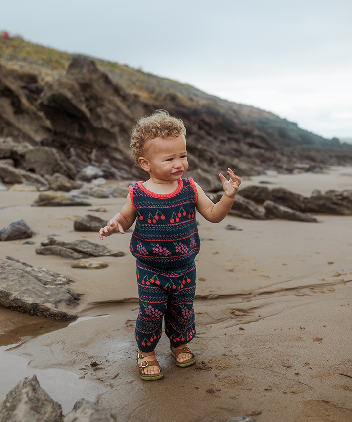 Mio Pants - Navy  - Organic Cotton &amp; Cashmere