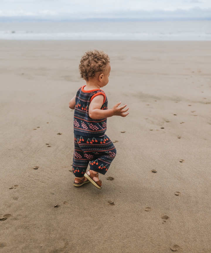 Mio Pants - Navy  - Organic Cotton &amp; Cashmere