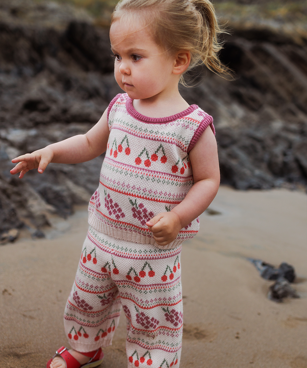 Mio Pants - Pearl  - Organic Cotton &amp; Cashmere