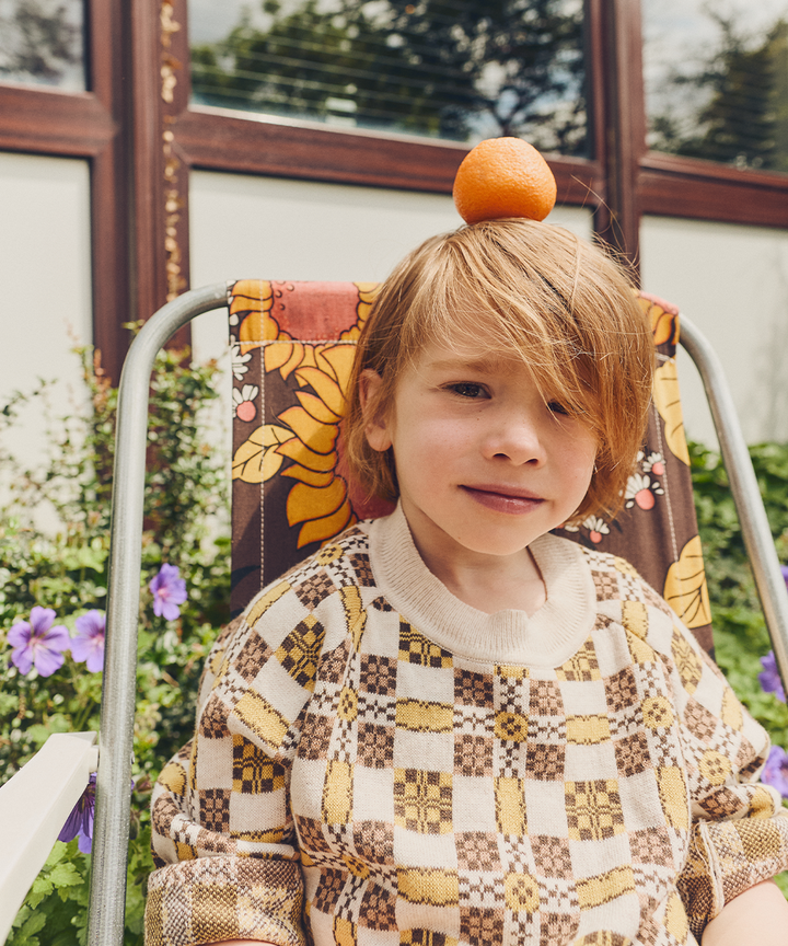 Picnic Pullover - Latte  - Organic Cotton