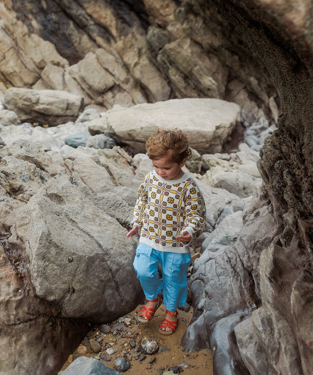 Picnic Pullover - Latte  - Organic Cotton