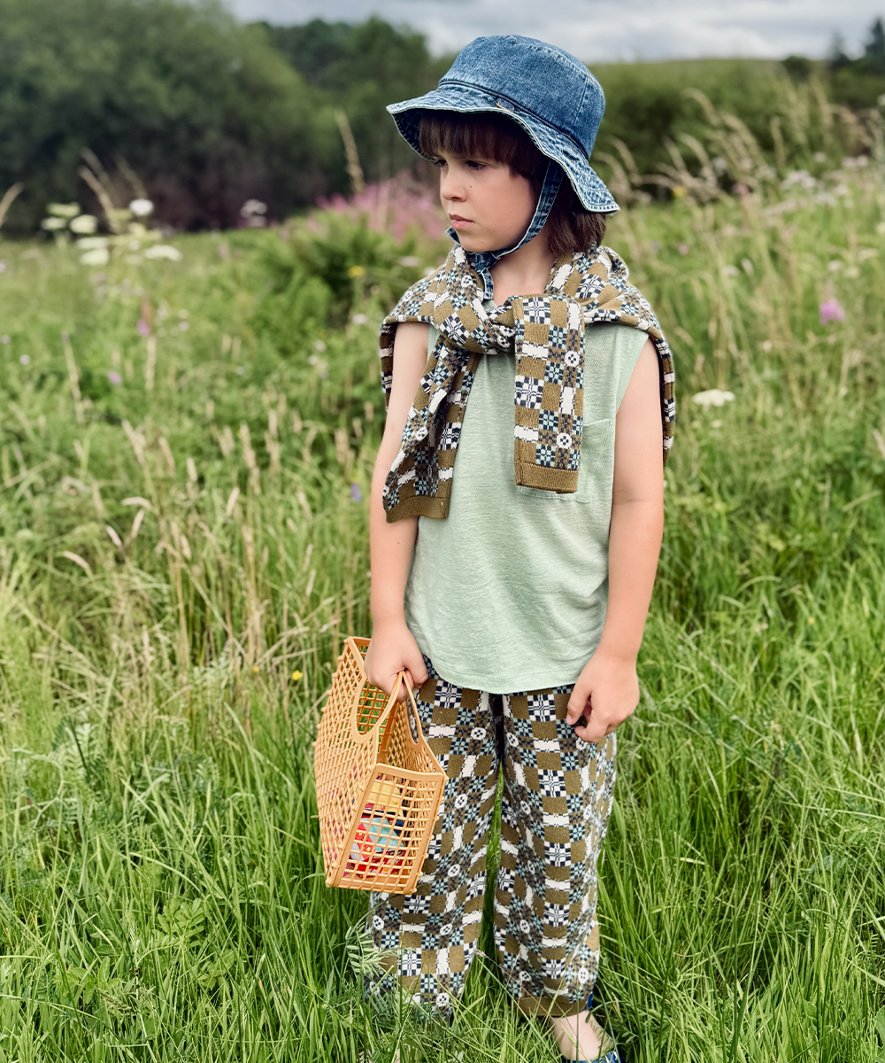 Picnic Pants - Olive  - Organic Cotton