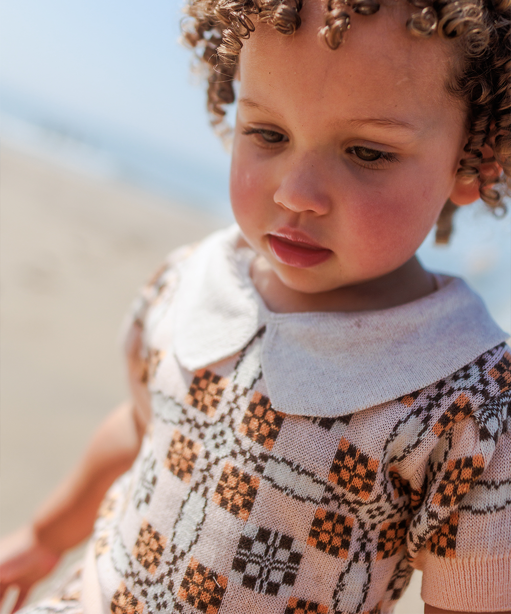 Picnic Tee - Blush  - Organic Cotton