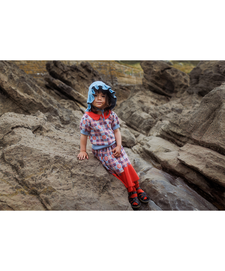 Picnic Tee - Cornflower  - Organic Cotton