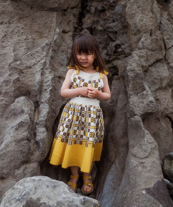 Picnic  Skirt - Latte  - Organic Cotton
