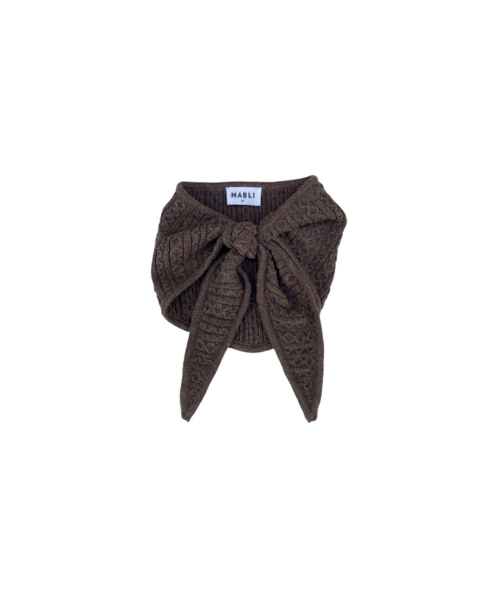 Tonnog Necktie - Driftwood Melange (Adult)  - Organic Cotton