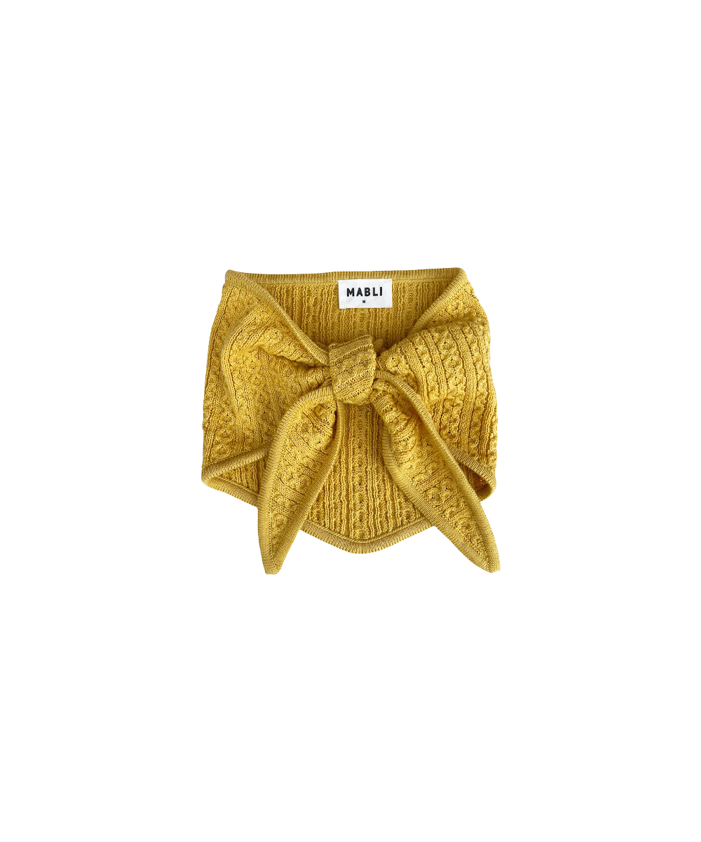 Tonnog Necktie - Maize  - Organic Cotton