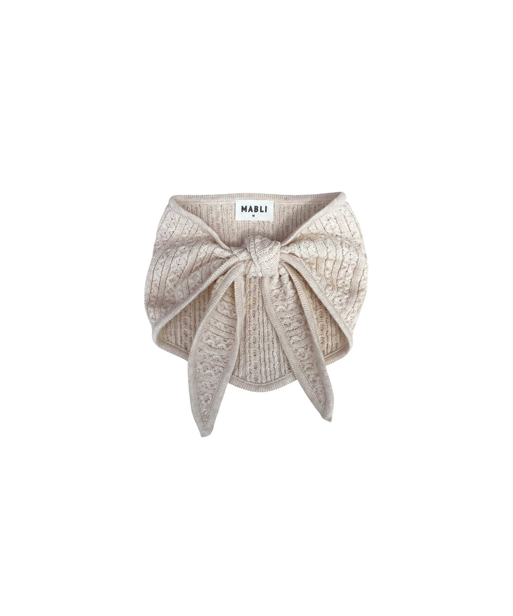 Tonnog Necktie - Shell Melange (Adult)  - Organic Cotton
