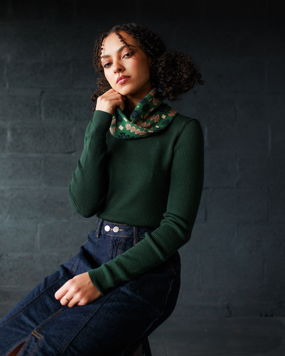 Seilio Skinny Rib - Ivy (Adult)